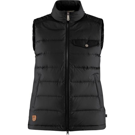 Fjällräven Women's Greenland Down Liner Vest Men lined vests Black M