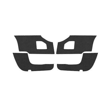 Bil Lychee Skin Läder Dörrskydd Dörrplanka Anti-Sparkskydd Anti-Smutsskydd Mattskydd för Odyssey 2022+