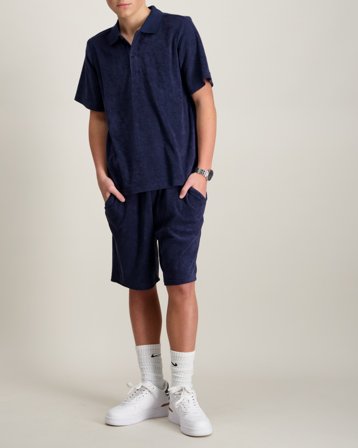 RYVLS Terry Shorts Blå Shorts Kille - Kids Brand Store