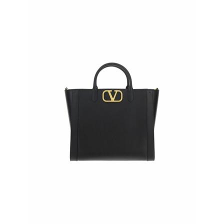 Valentino Garavani Tote Bags Sort, Herre Tasker, Størrelse: ONE Size