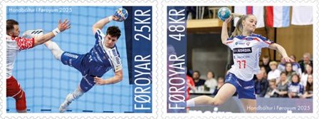 Færøerne - Håndbold - Postfrisk sæt 2v