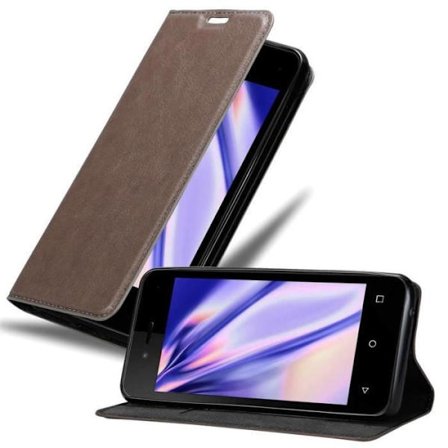 Cadorabo Fodral till WIKO SUNNY 3 MINI i KAFFEBRUNT