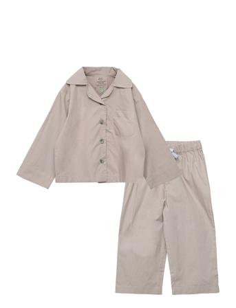Future Pajama Junior Pyjamassæt Beige Copenhagen Colors