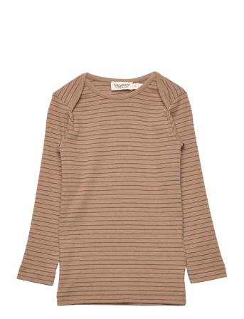 Tor Langærmet T-shirt Brun MarMar Cph