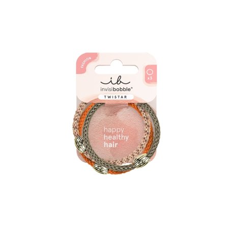 INVISIBOBBLE Accessori Twistar Orange Affair 3pz - Fermagli ed Elastici