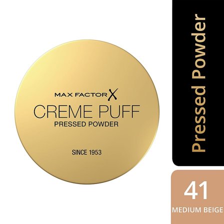 Max Factor Creme Puff Pressed compact Powder 41 Medium Beige, Makeup, Ansigt, Blush
