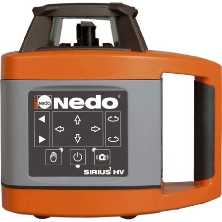 Nedo SIRIUS 1 HV Rotationslaser med rød laserstråle, Laserinstrument