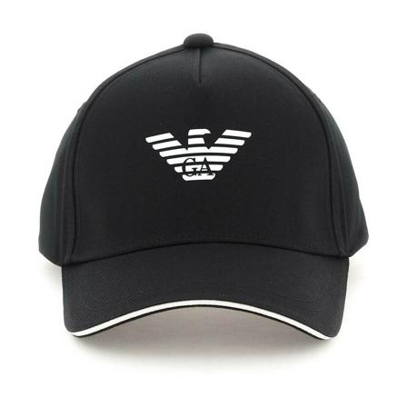 Emporio Armani Pets , Zwart , Heren , Maat: ONE Size Petten