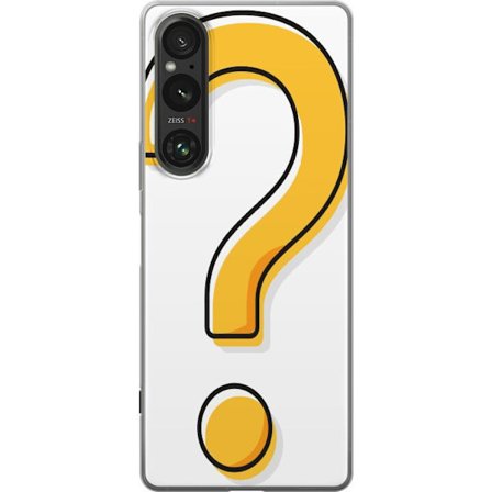 Kompatibelt Mobildeksel til Sony Xperia 1 VI Spørsmålstegn