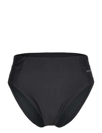 8-003920 Solid Hi Waist Btm Black Speedo
