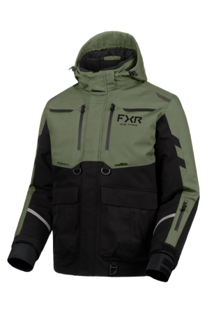 Geacă De Zăpadă FXR Expedition Pro 2-In-1 26 verde-oliv/negru L