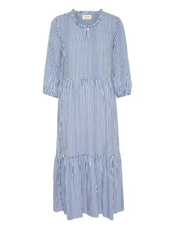 Cream | Crtiah Flounce Dress | 36