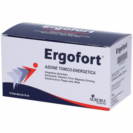 Ergofort 12 Bustine Stick Pack 10ml