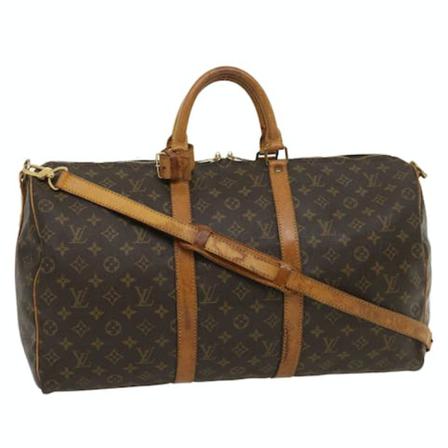 Louis Vuitton Vintage, Pre-owned Keepall Bag Bruin, Dames, Maat:ONE Size