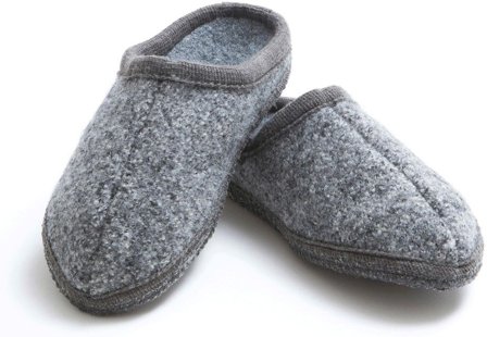 Ulle Original Ulltøfler Herre Grå