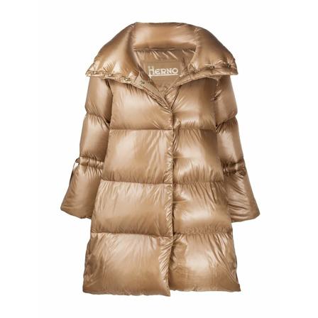 Herno, Coat Brązowy, Kobieta, Rozmiar: S