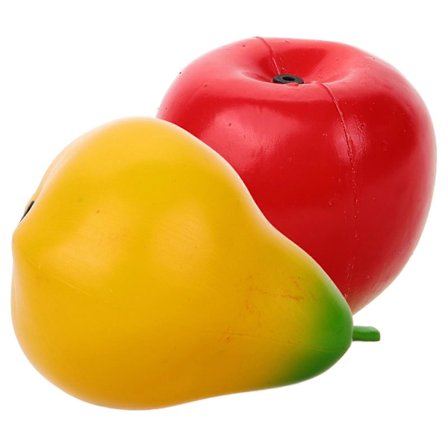 Frugt Shaker Maraca Instrument til Børn 2 stk. Tidlig Læring Musikalsk Legetøj [HK]