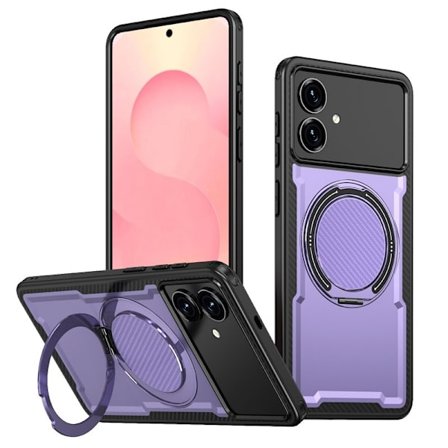 Mobilskal till Samsung Galaxy S26 Edge Magnetiskt TPU + PC - Lila