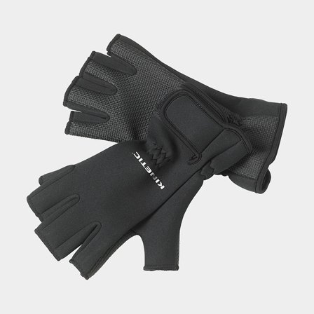 Kinetic neoprenhandske "Half Finger" M svart