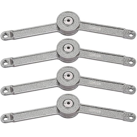 4 stk hydrauliske tilfeldig stopphengsler kjøkkenskapdør støtte stang justerbar hengsel møbelkrig