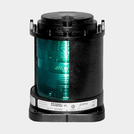 Lanterna Aqua Signal 55 SB Svart 24V