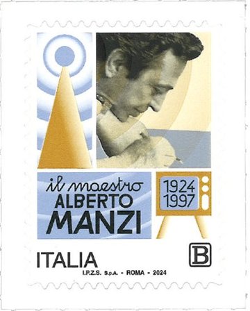 Italien - Alberto Manzi - Postfrisk frimærke