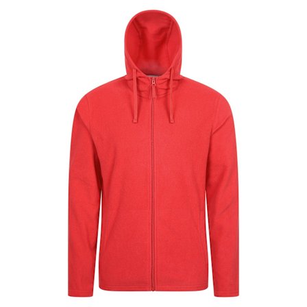 Mountain Warehouse Camber Fleece Hoodie med Full Dragkedja Herr M Active