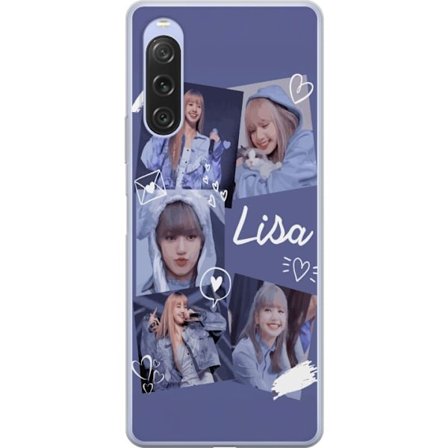 Kompatibelt Mobildeksel til Sony Sony Xperia 10 V Lisa Blackpink – Aesthetic K-pop Queen