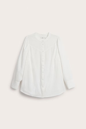 Kappahl | Bluzka z balonowymi rękawami | Offwhite