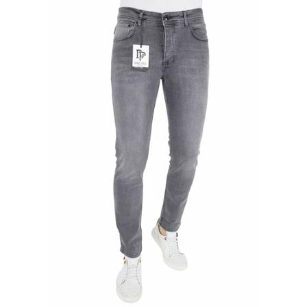 True Rise - Jeans - Grå - Herr - Storlek: W36, Herr, Storlek: W36