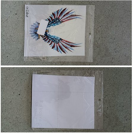 Bilstøvel Tyveriklist Flagg Kjæledyr USA Truck og Bil Panser Klistremerke