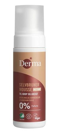Derma Selvbruner Mousse Instant 150 ml, Skincare, Solpleje, Selvbruner