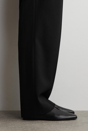 COS Women's Leather Mules in Black