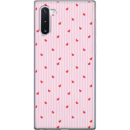 Yhteensopiva Puhelinkuori Samsung Galaxy Note10 Rosa hjärtan
