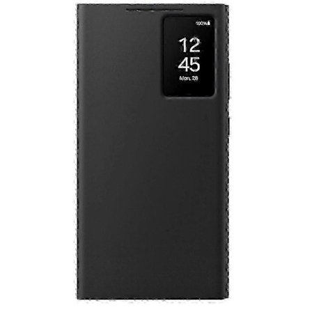 Galaxy S22 Ultra S-View Flip Cover med Smart Screen & Finger Tap Control - Slankt Beskyttelsescover (Gave)
