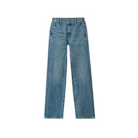 Alexander Wang MID Rise Relaxed Jeans , Blauw , Dames , Maat: W25