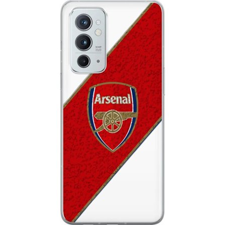 Kompatibelt Mobilskal till OnePlus OnePlus 9RT 5G Moschino Toy teddybjörn med enkel tecknad design, brun björn med vit tröja och tydlig logotyp på