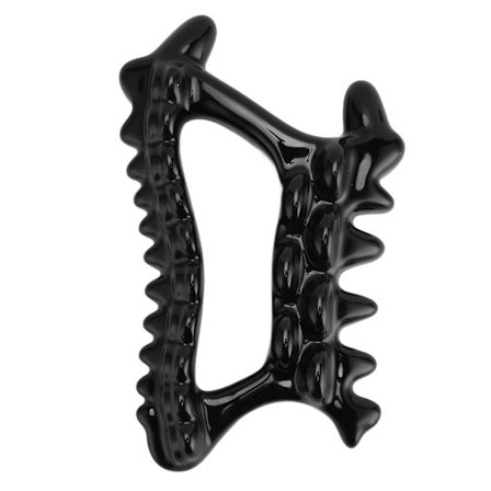 Gua Sha -työkalu keraaminen, kipujen lievittämiseen, imusolmukkeen tyhjennys, kasvojen ja kehon raaputus hieronta, olkapäille, kaulalle, käsivarrelle,