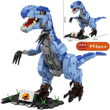 Ny MOC 2250 delar Jurassic Dino World Brachiosaurus Byggset Klossar Tegel Röst Dinosaurier Park Figurer Leksaker Barnpresenter