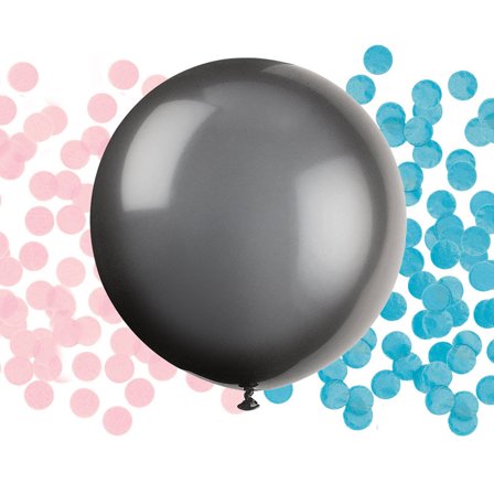 Konfettiballon Gender Reveal
