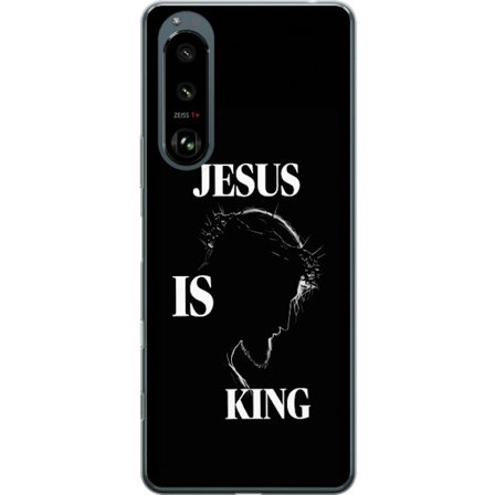 Yhteensopiva Puhelinkuori Sony Xperia 5 III Värikkäitä kawaii-hahmoja pinottuna pystysuunnassa violetilla taustalla, pehmeillä muodoilla ja leikki