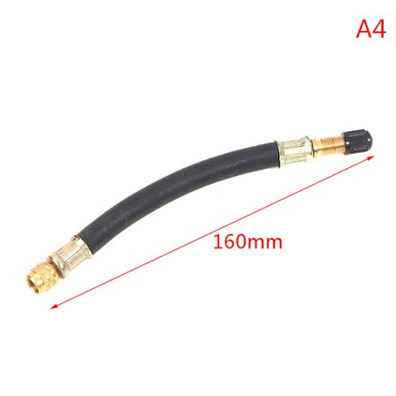 Flätad Flexibel Slang Däck Bil Hjul Däck Ventil Stammar Extensio