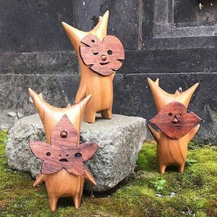 Tre Korok Statue Håndverksdekorasjon Spillelskere Zelda Breath Of The Wild (FMY) Lips 1 stk