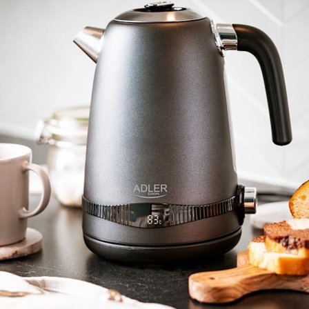 Adler Vattenkokare med LCD & temperaturkontroll