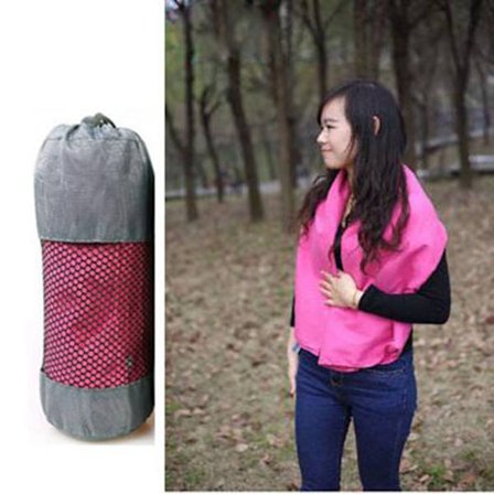 Utendørs mikrofiberhåndkle Sportshåndkle ROSE