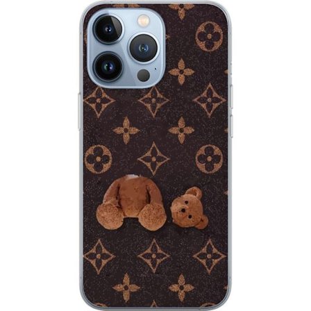 Yhteensopiva Puhelinkuori Apple Apple iPhone 13 Pro Graafinen monogrammikuvio, jossa taiteellisesti muotoiltu nalle