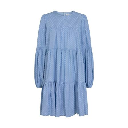 Pieszak, PD-Qura dress Blauw, Dames, Maat:S,Katoen