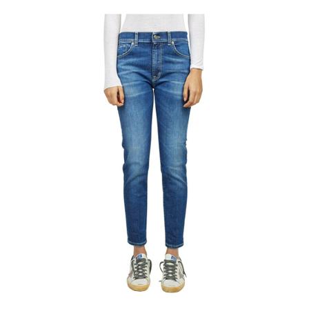 Dondup, Slim-fit Jeans Blauw, Dames, Maat:W31