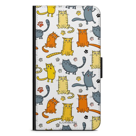 Bjornberry Fodral Samsung Galaxy S10 Plus - Kattmönster