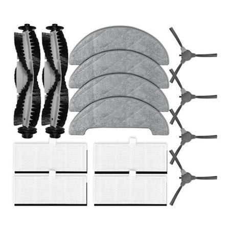 INOMI LE7 SE8 -robotti-imurin varaosat: pääharja, HEPA-suodatin, moppi ja lisävarusteet